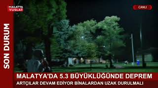 #malatya  -  MALATYA 5.2 LİK DEPREMİN ARDINDA SOKAĞA DÖKÜLDÜ - 10.08.2023