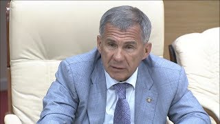 Минниханов о ремонте дорог: \