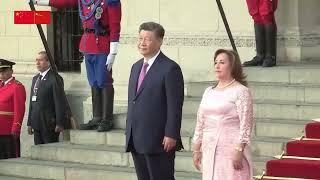 Peru's Military Band Playing China's National Anthem 听秘鲁军乐团演奏中华人民共和国国歌