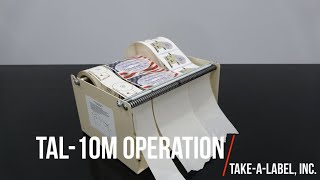 TAL-10M: Manual Label Dispenser