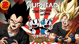 Goku and Vegeta Lose Their Sanity in Cuphead