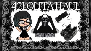 my first gothic lolita coord ✴ 42lolita haul