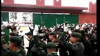 The kumaon Regiment RANIKHET pipe Band \