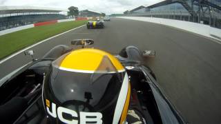 HSCC Guards Trophy, race of two Lotus 23b by A Newall and A Hibberd, Silverstone 2016