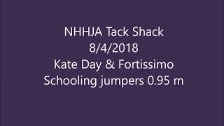 Kate Day and Fortissimo at NHHJA Tack Shack 8/4/18