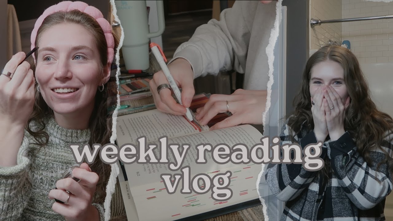 Weekly Reading Vlog Youtube