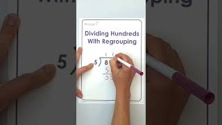Division with regrouping (long division) - Singapore Math Mini Tutorial #mathiseasy
