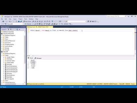 SQL Query | Remove Leading And Trailing Zeroes From A Decimal - YouTube