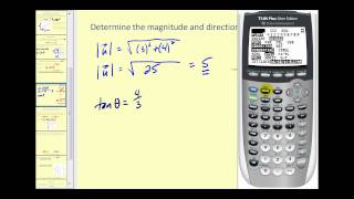 Introduction to Vectors (2D)