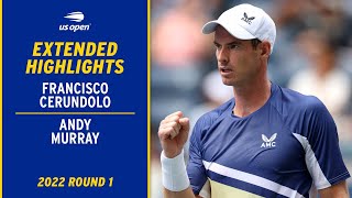 Francisco Cerundolo vs. Andy Murray Extended Highlights | 2022 US Open Round 1