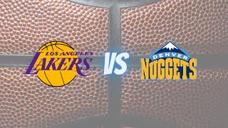 Lakers vs Nuggets l Full Game    ( Game 1 )  Western Conference Finals