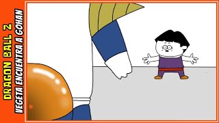 Dragon Ball Z: Vegeta encuentra a Gohan (Animación Fumada)