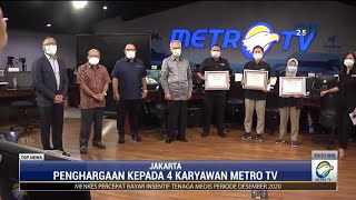 Apresiasi untuk 4 Karyawan Metro TV Berprestasi