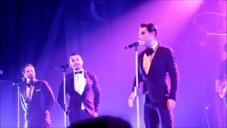 君の瞳に恋してる The Overtones - Can't Take My Eyes Off You - ロンドン/London 2015/12/20