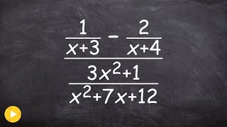 How to determine the excluded values of a complex fraction