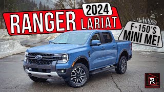 The 2024 Ford Ranger Lariat Is A Modernized Midsize Truck With Superior Turbo Po