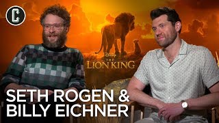 The Lion King: Seth Rogen & Billy Eichner Interview