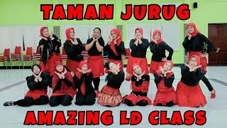 TAMAN JURUG Line Dance | Choreo by Roosamekto Mamek | Demo by Amazing LD Class