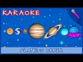 🎤 Karaoke Planets ORDER Song 🎤🎤🎤 | Children Planet Rhymes | Solar System SONG | 8 Planets order Song