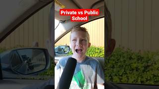 Private School Vs Public School