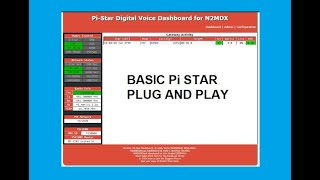 Pi-Star Basic Setup DMR YSF MMDVM HOT SPOT