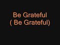 be grateful.wmv