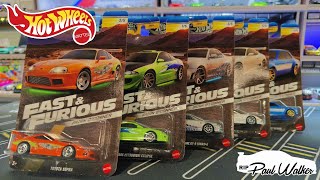 Hot Wheels Paul Walker 'Brian O'Conner' Tribute Set Fast & Furious Unboxing