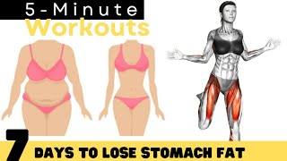 STANDING ABS and HIPS Cardio Workout ✔ Lose STOMACH FAT and TONE HIPS in 7 Days