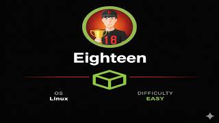 HackTheBox | Eighteen [Easy] Full Walkthrough (Retired 2026)