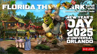 🔴LIVE! New Year's Day at Universal Orlando! 1-1-2025 | Stroll \u0026 Chill Livestream