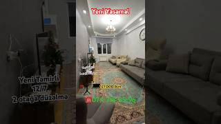 Yeni Yasamalda Metroya yaxın Təmirli Kupçalı 077-318-35-96