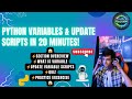 Python Variables in 18 Minutes (For Beginner's)
