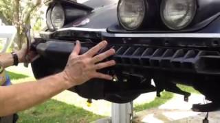 1973-82 Corvette Front Bumper Replacement