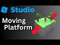 How to make a Moving Platform in Roblox Studio! #robloxstudio