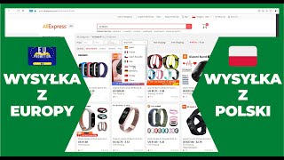 ALIEXPRESS - Jak kupować z dostawą z magazynu EU/Polska 🚚