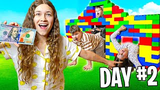 Last to LEAVE the TINY LEGO House!