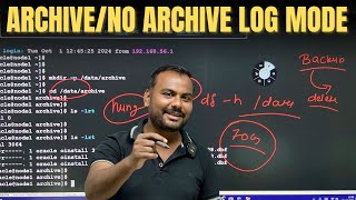 What is Archive/No Archive Log mode in Oracle DBA| How to put database in Archive log mode