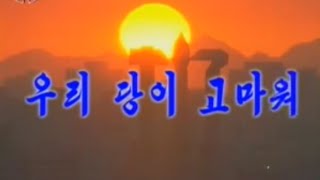 【北朝鮮音楽】우리 당이 고마워（我が党よ、有難う）普天堡電子楽団