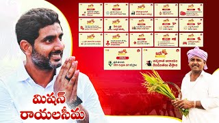 మిషన్ రాయలసీమ | Mission Rayalaseema Development Plan Released By Nara Lokesh | Nara Lokesh Official