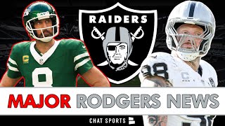 MAJOR Aaron Rodgers News Impacts The Las Vegas Raiders