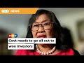 Lack of credibility, clarity will deter investments, says Rafidah