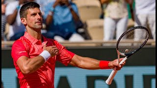 Novak Djokovic vs Casper Ruud Roland Garros 2023