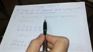 IP address finding #findingipaddress #binaryconversion #findingtheipaddress