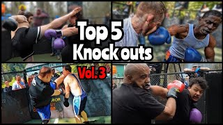 Top 5 KO's | Streetbeefs Scrapyard Vol. 3