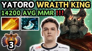 🔥 Rank 3 Yatoro WRAITH KING Hard Carry Insane Damage 🔥 Yatoro Wraith King - Dota 2