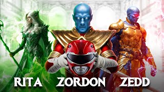 Power Rangers Zordon Rita y Lord Zedd | HISTORIA COMPLETA