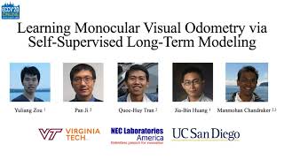 [ECCV 2020] (8-min) Learning Monocular Visual Odometry via Self-Supervised Long-Term Modeling