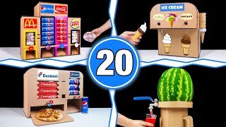 TOP 20 AMAZING IDEAS FROM CARDBOARD AT HOME