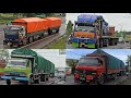 COMPILATIONS OF TANDEM TRUCK TRUK GANDENG PART 2 • トレーラートラックグループ 2