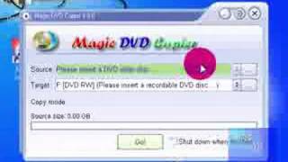 Magic DVD copier free